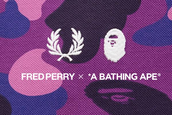 BAPE? × FRED PERRY联名系列正式发布